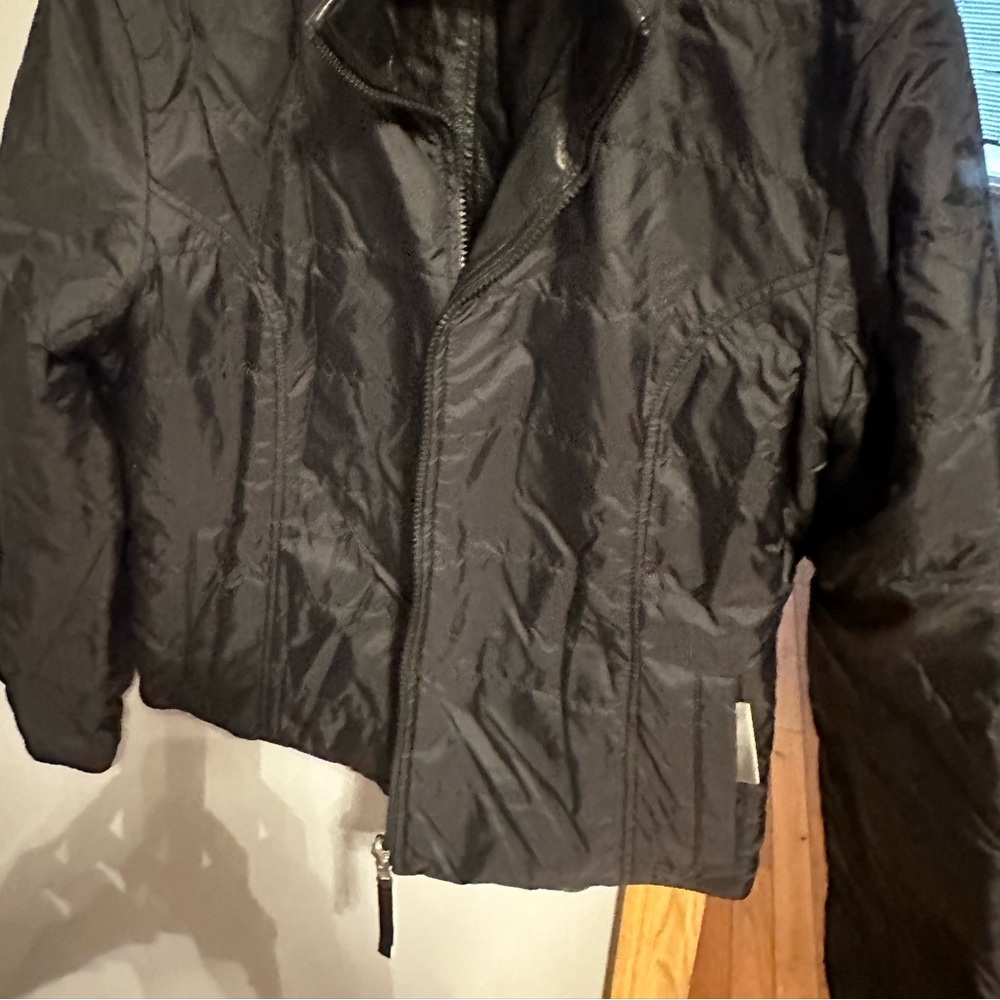 Wilson Black Reversible leather Jacket - Great Condition.
